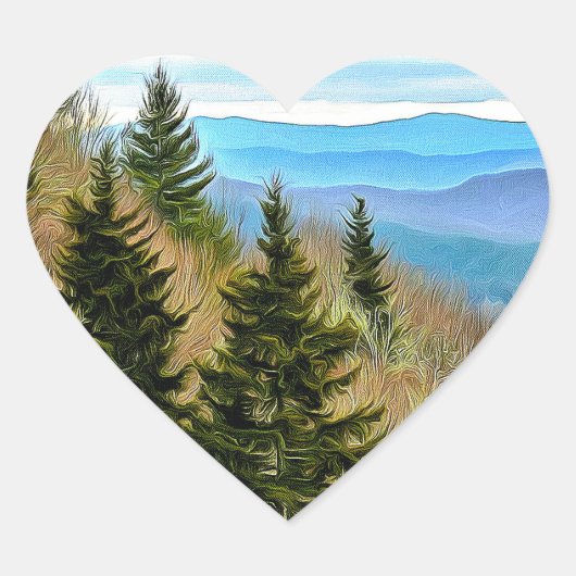 山 ハートシール (正面)