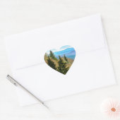 山 ハートシール (封筒)
