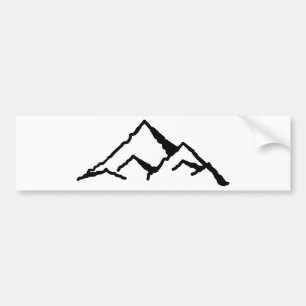 山 バンパーステッカー