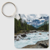山 |バンフ国立公園アルバータ,カナダ キーホルダー (正面)