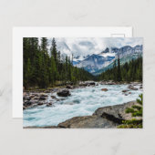 山 |バンフ国立公園アルバータ,カナダ ポストカード (正面/裏面)