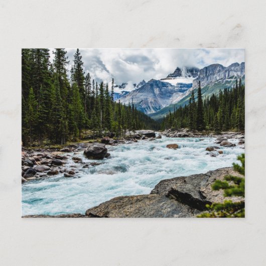 山 |バンフ国立公園アルバータ,カナダ ポストカード (正面)