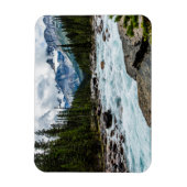 山 |バンフ国立公園アルバータ，カナダ マグネット (縦)