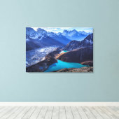 山 |ヒマラヤ山脈，ペルー キャンバスプリント (インサイチュ (ウッドフロア))