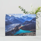 山 |ヒマラヤ山脈，ペルー サンキューカード (スタンド正面)