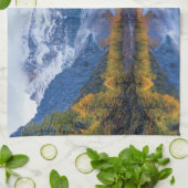 山 |ヒマラヤ山脈、中国 キッチンタオル (折り畳み)