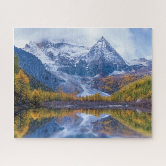 山 |ヒマラヤ山脈、中国 ジグソーパズル (横)