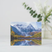 山 |ヒマラヤ山脈、中国 ポストカード (スタンド正面)