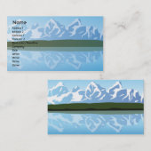 山-ビジネス 名刺 (正面/裏面)