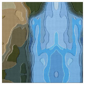 山 ファブリック (クローズアップ)