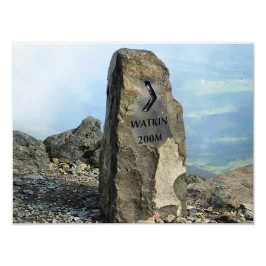 山 フォトプリント            (正面)