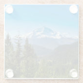 山 |フードオレゴン山 ガラスコースター (裏面)