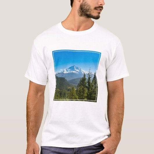 山 |フードオレゴン山 Tシャツ (正面)