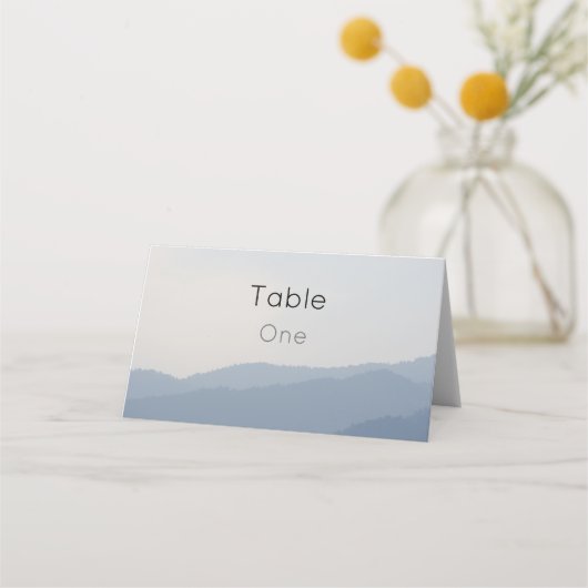 山 プレイスカード (正面)