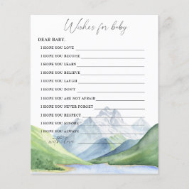 山 – ベビーゲームの願い