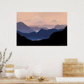 山 ポスター (キッチン)