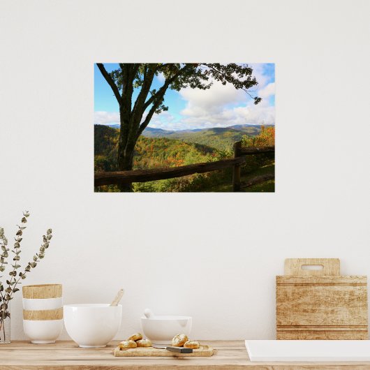 山 ポスター (キッチン)