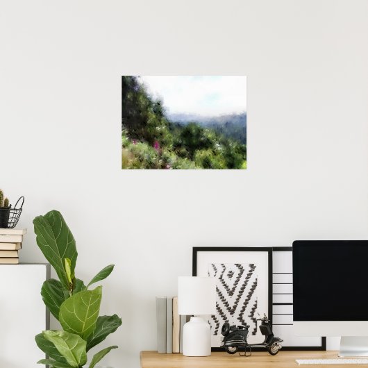 山 ポスター (ホームオフィス)