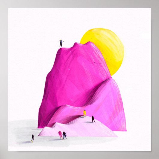 山 ポスター (正面)