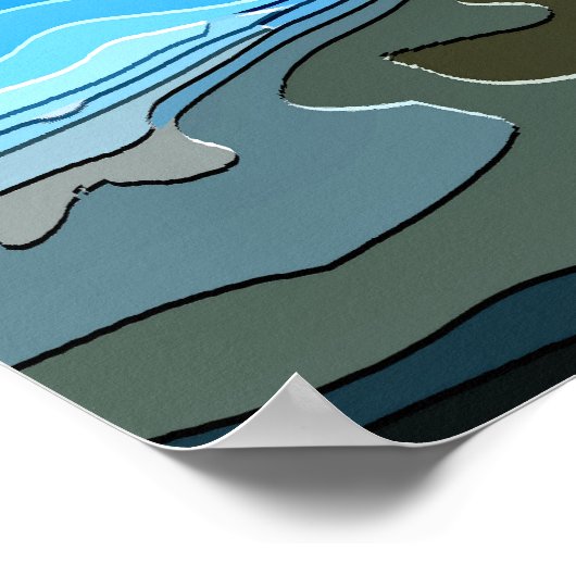 山 ポスター (角)