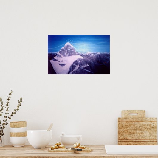 山 ポスター (キッチン)