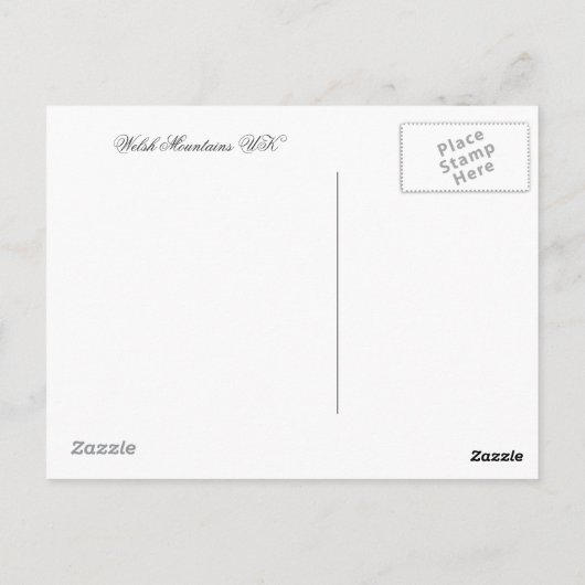 山 ポストカード (裏面)