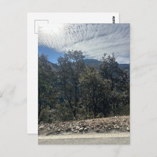 山 ポストカード (正面/裏面)