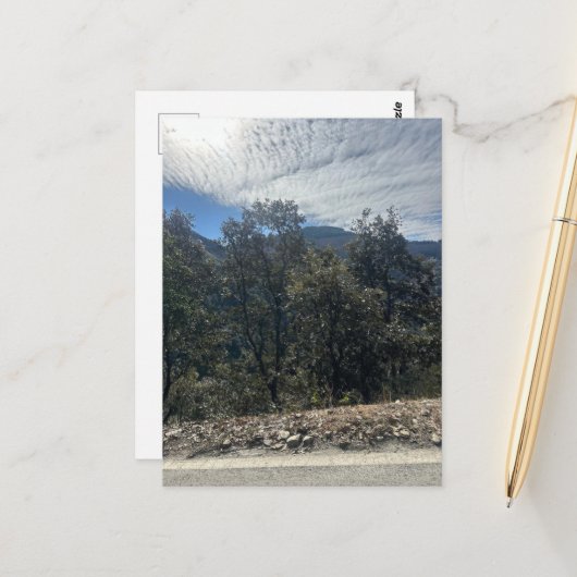 山 ポストカード (正面/裏面インサイチュ)