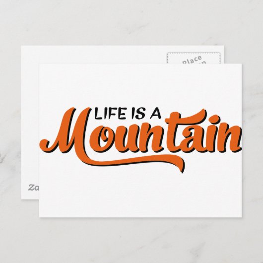 山 ポストカード (正面/裏面)