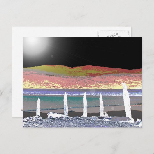 山 ポストカード (正面/裏面)