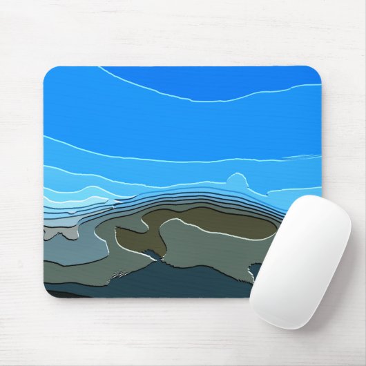 山 マウスパッド (マウス)