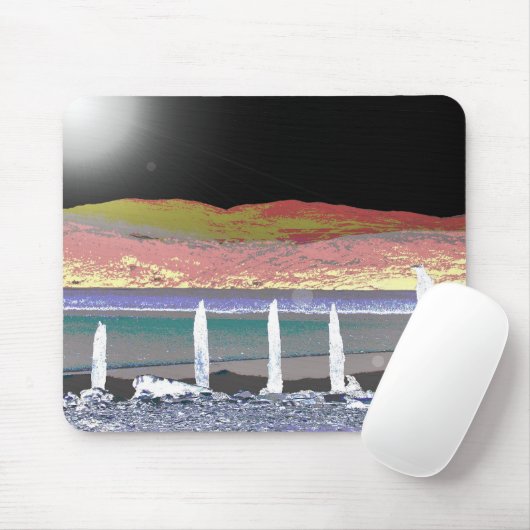 山 マウスパッド (マウス)