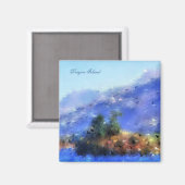 山 マグネット (正面/裏面)