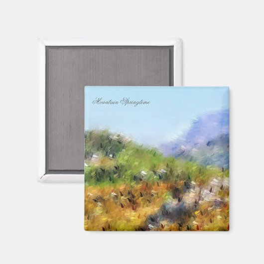 山 マグネット (正面/裏面)