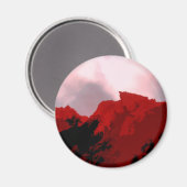 山 マグネット (正面/裏面)