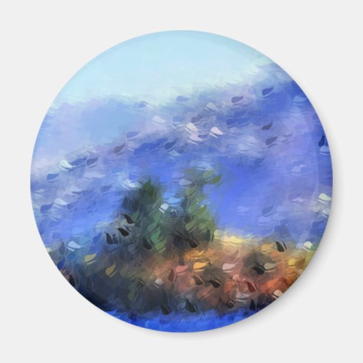 山 マグネット (正面)