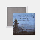 山 マグネット (正面/裏面)