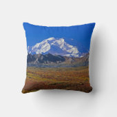 山。マッキンリーデナリ国立公園（アラスカ） クッション (裏面)