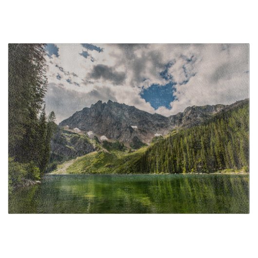 山 |モンタナ州キャビネット山脈 カッティングボード (正面)