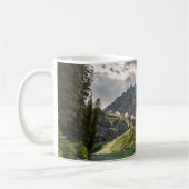 山 |モンタナ州キャビネット山脈 コーヒーマグカップ (左)