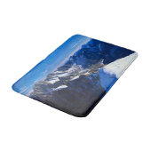 山 |モンブラン、ヨーロッパのアルプス バスマット (アングル)