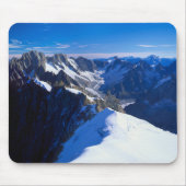 山 |モンブラン、ヨーロッパのアルプス マウスパッド (正面)