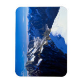 山 |モンブラン、ヨーロッパのアルプス マグネット (縦)