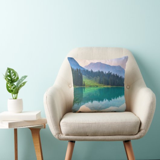 山 |ユホ国立公園（ブリティッシュコロンビア州） クッション (椅子)