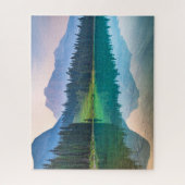 山 |ユホ国立公園（ブリティッシュコロンビア州） ジグソーパズル (縦)