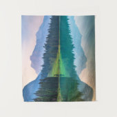 山 |ユホ国立公園（ブリティッシュコロンビア州） タペストリー (正面)