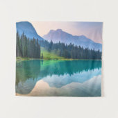 山 |ユホ国立公園（ブリティッシュコロンビア州） タペストリー (正面(横))