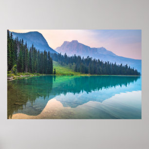 山 ユホ国立公園(ブリティッシュコロンビア州) ポスター