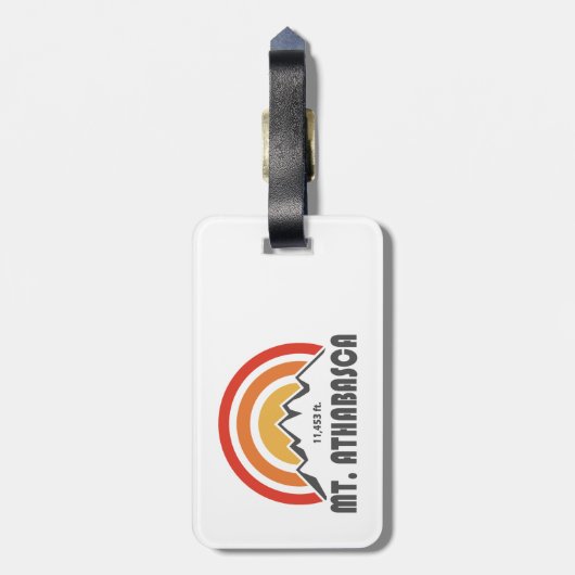 山 ラゲッジタグ (裏面縦)