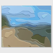 山 ラッピングペーパー (フラット)